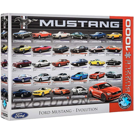 Eurographics Ford Mustang Evolution, 1000 Teile
