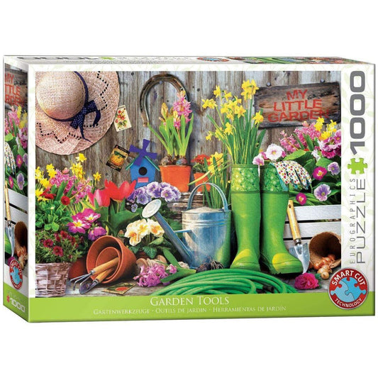 Eurographics Gartenwerkzeuge, 1000 Teile