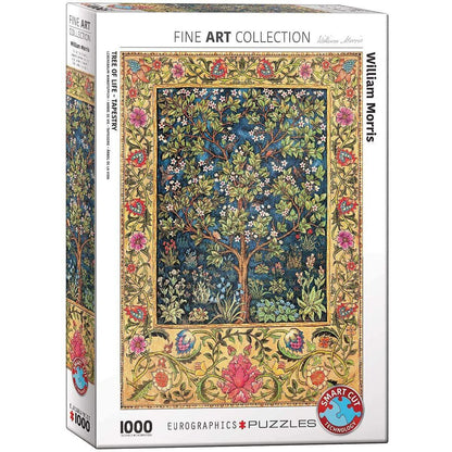 Eurographics Lebensbaum Wandteppich von William Morris, 1000 Teile