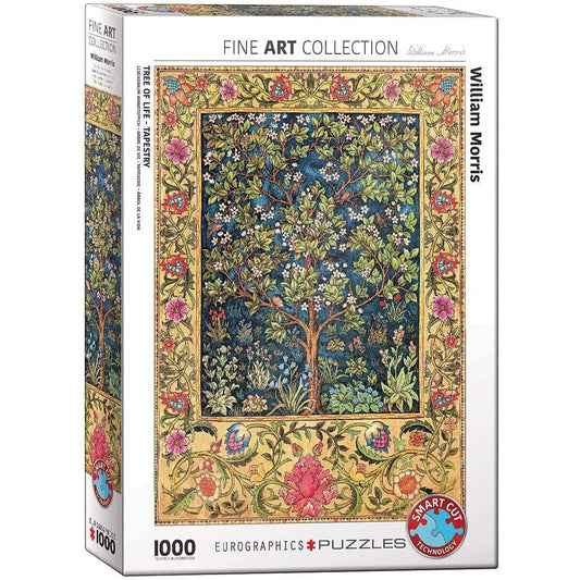 Eurographics Lebensbaum Wandteppich von William Morris, 1000 Teile