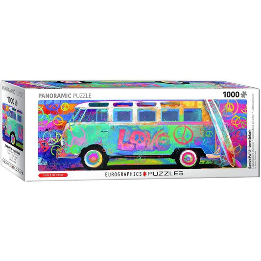 Eurographics Love Bus, 1000 Teile