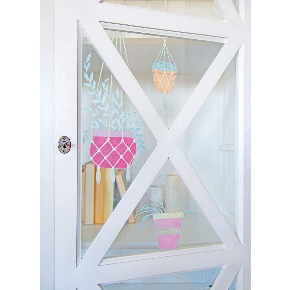 Foia Kreidestifte Set, pastell, 6 Stifte sortiert in 6 verschiedenen Farben