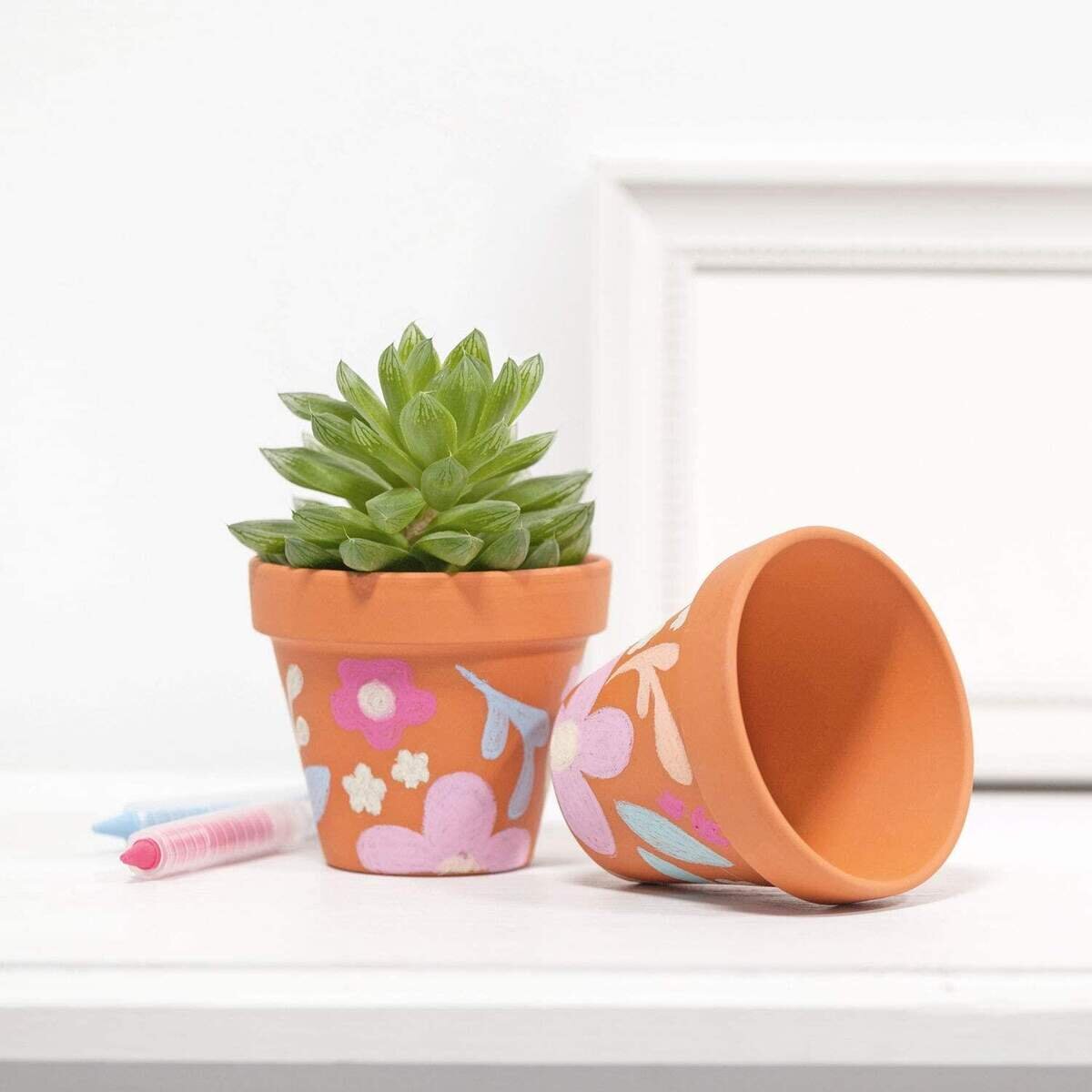 Foia Kreidestifte Set, pastell, 6 Stifte sortiert in 6 verschiedenen Farben