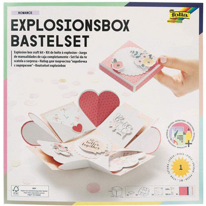 Folia Explosionsbox Bastelset Romance