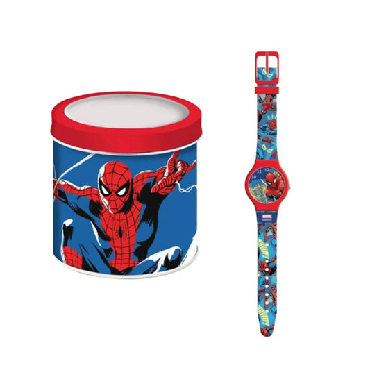 Fun Unlimited Kinder-Armbanduhr Marvel Spiderman