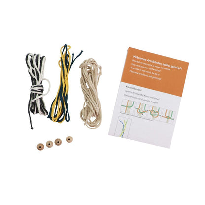 Glorex Bastelset Makramee Armbänder