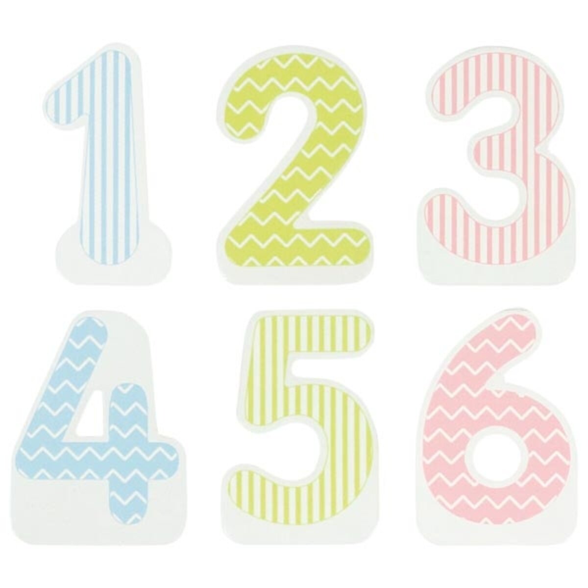 goki Geburtstagszug pastell mit Magnetverbindung (ohne Kerzen)