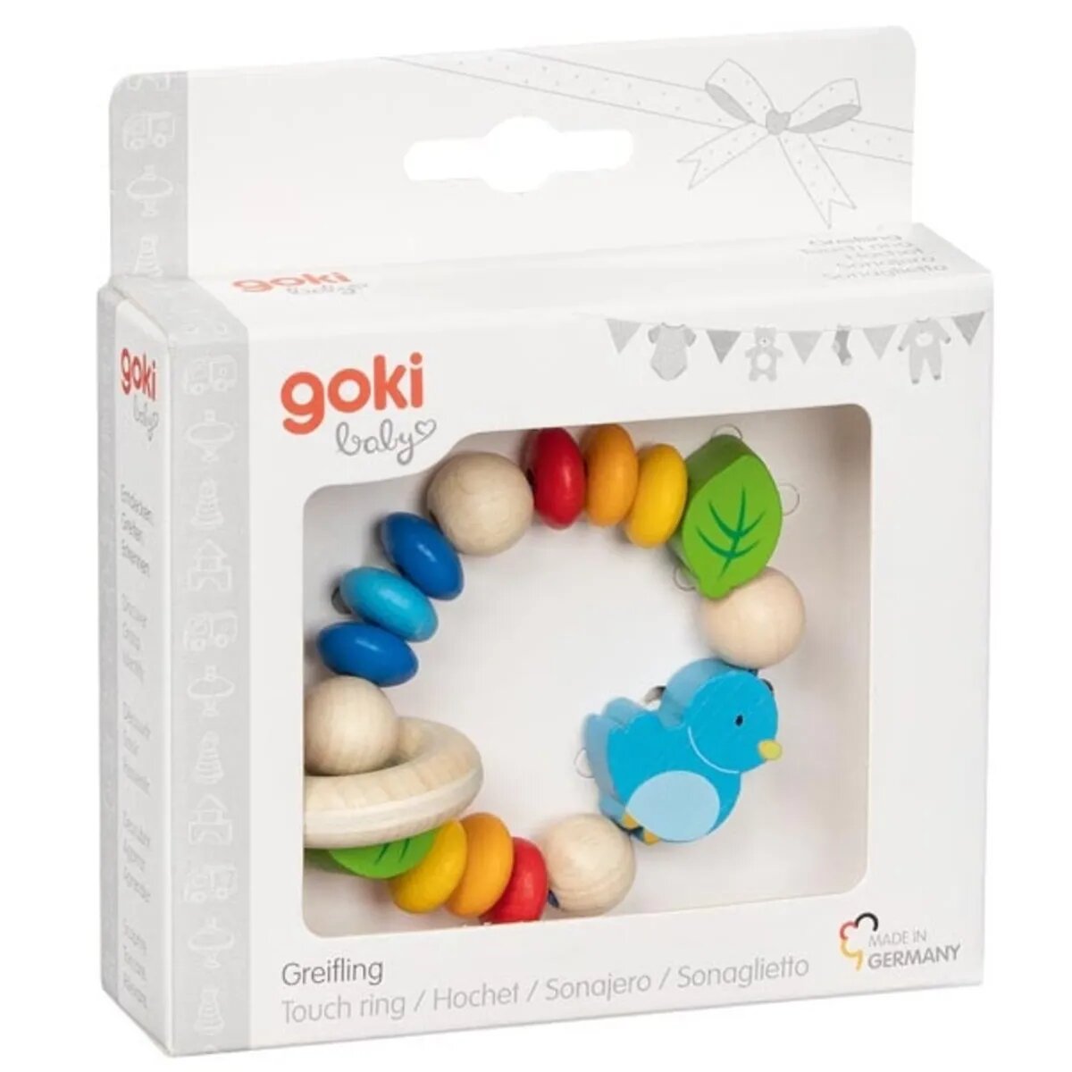 goki Greifling Elastik Vogel