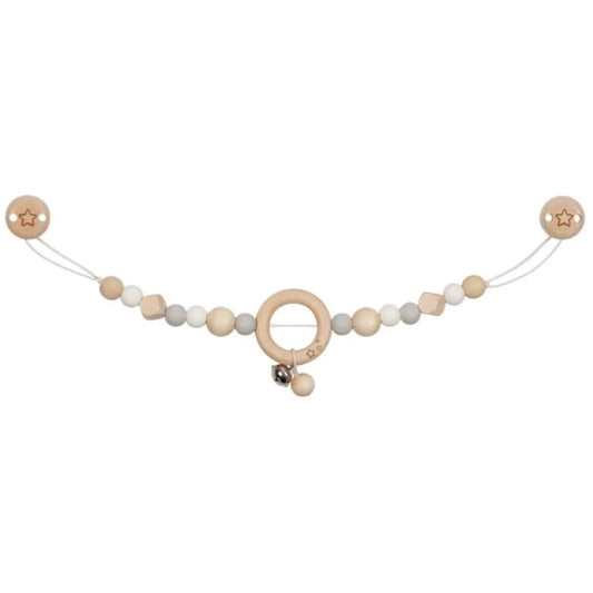 goki Kinderwagenkette Stern grau