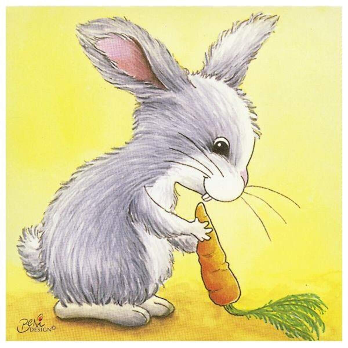 goki Würfelpuzzle Tierkinder, 4 Teile