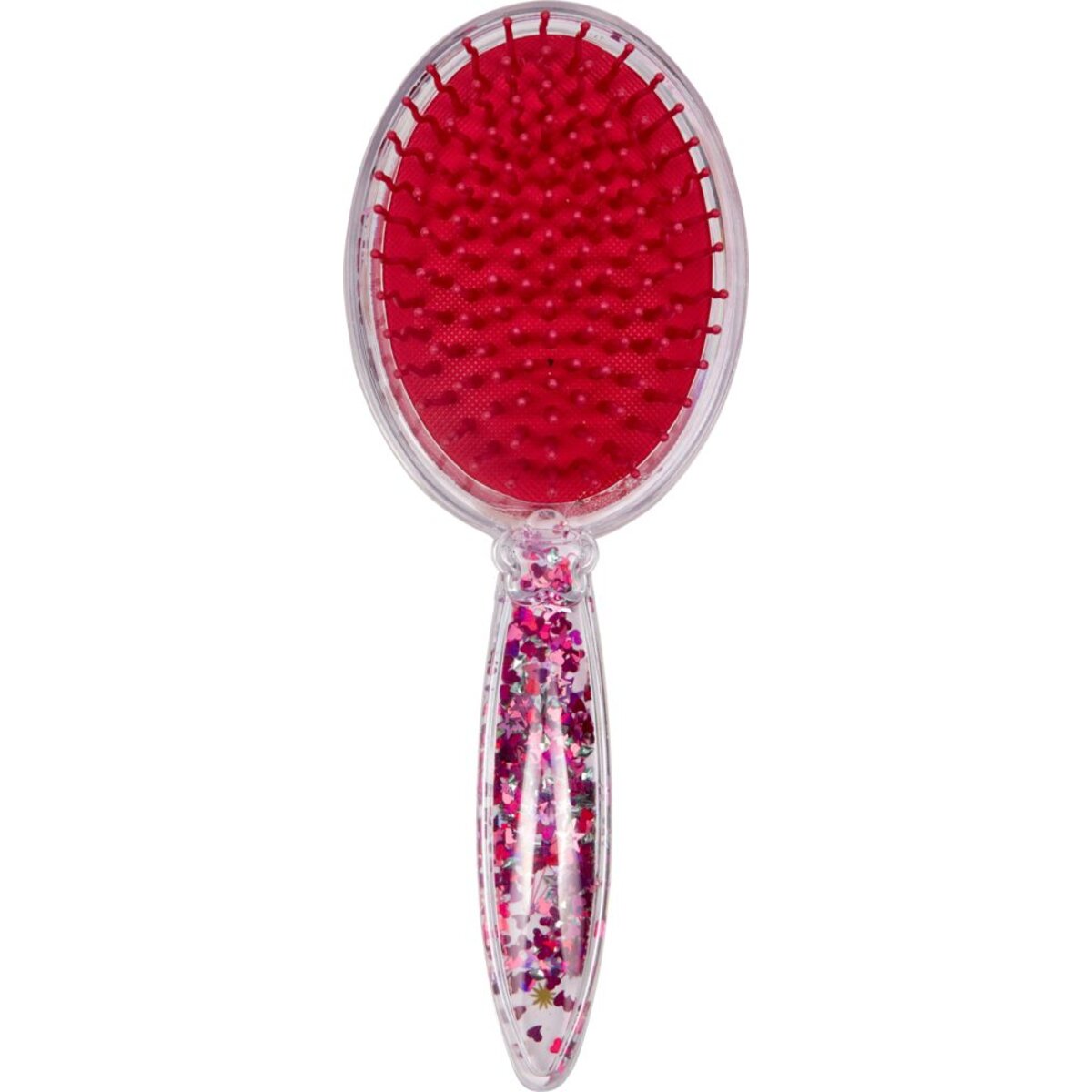 Haarbürste (mit beweglichem Glitter) - Pferdefreunde