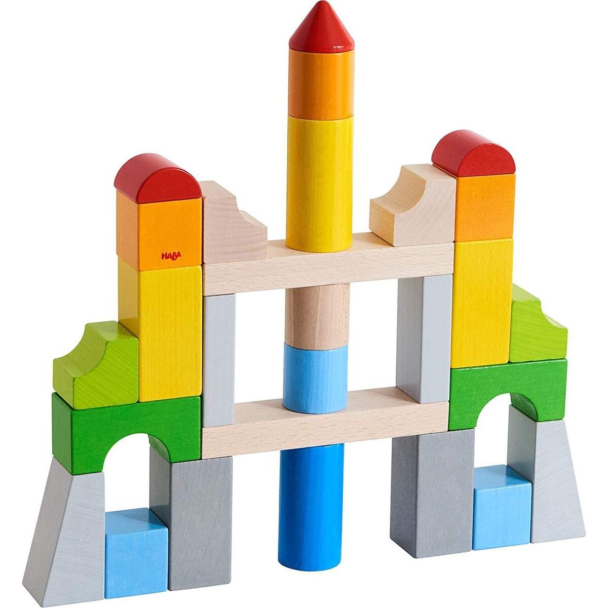 HABA 305163 Bausteine Grundpackung, 28 Stück