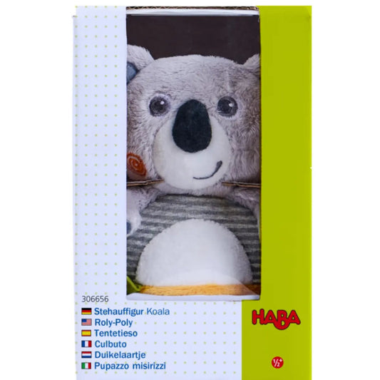 HABA 306656 Stehauffigur Koala, Wackel- und Klingeleffekt