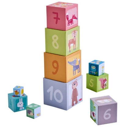 HABA Stapelwürfel Waldfreunde