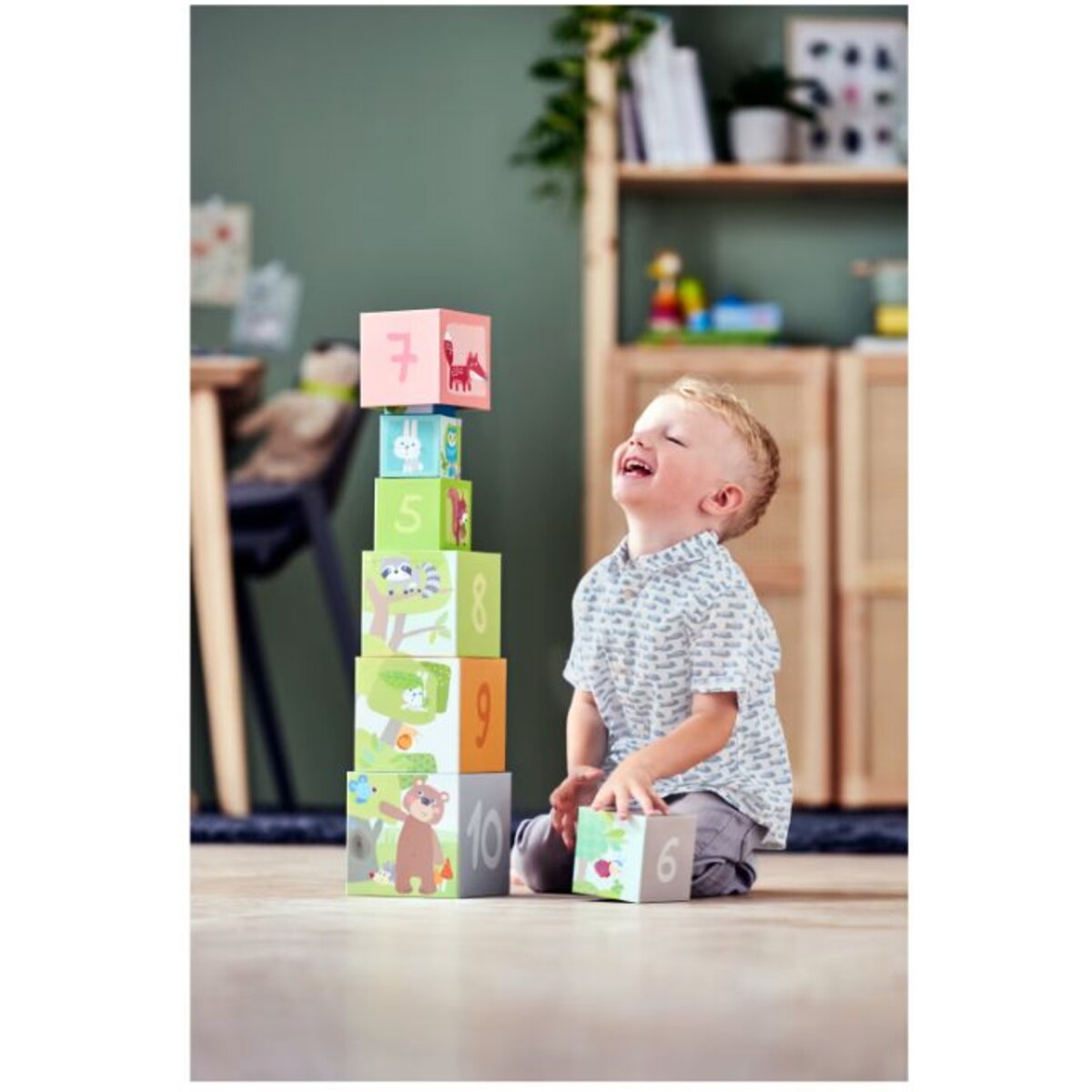 HABA Stapelwürfel Waldfreunde