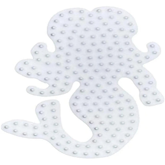 Hama Bügelperlen Stiftplatte Meerjungfrau in weiß für Midi Bügelperlen mit Durchmesser 5 mm