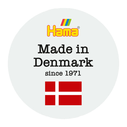 Hama Bügelperlen Stiftplatte Weihnachtsbaum in weiß für Midi Bügelperlen mit Durchmesser 5 mm