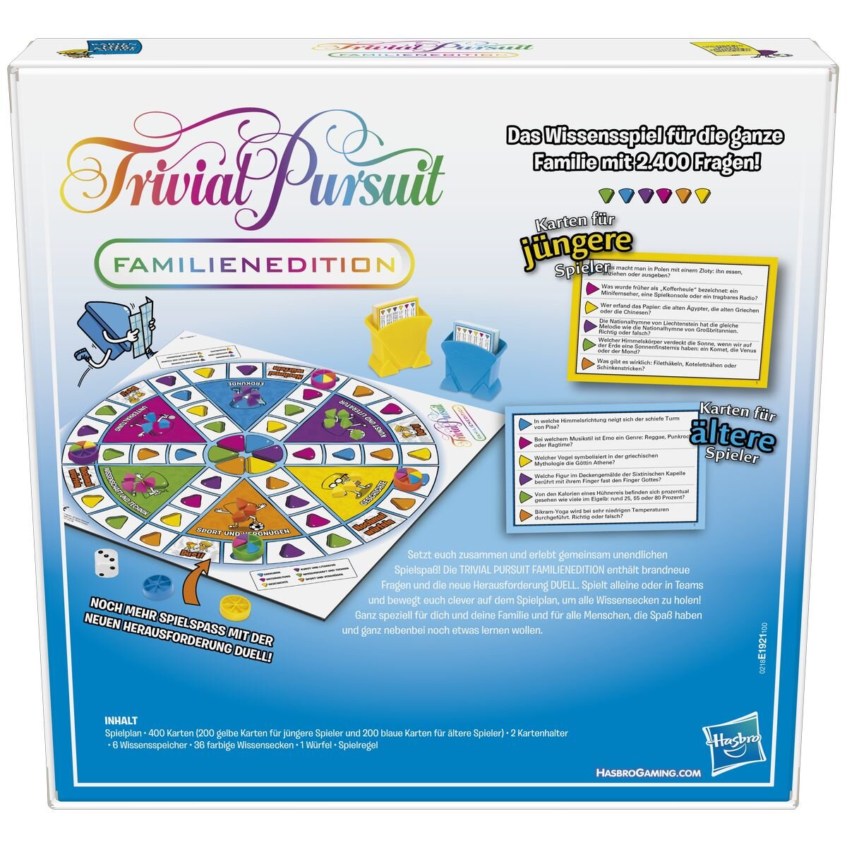 Hasbro Trivial Pursuit Familien Edition