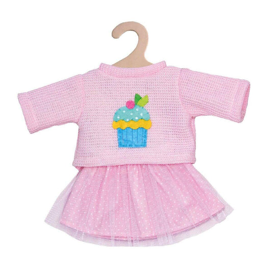 Heless Puppen-Pullover und Tüllrock Cupcake, Gr. 35-45 cm, sortiert