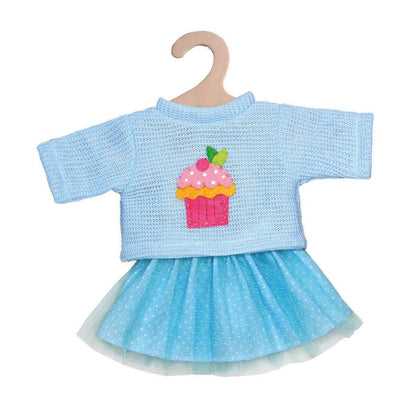 Heless Puppen-Pullover und Tüllrock Cupcake, Gr. 35-45 cm, sortiert