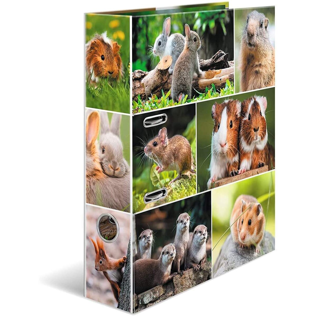 HERMA Motivordner Nagetiere DIN A4 Rückenbreite 7cm