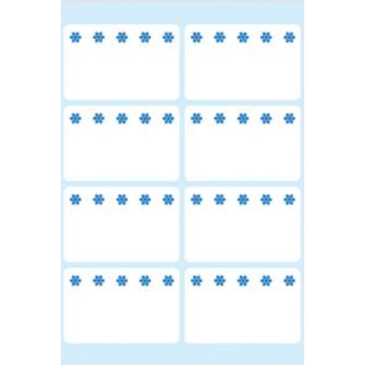 HERMA Küchen-Etiketten, Tiefkühletikettenweiß, Rechteckig, weiss, 56 Stück