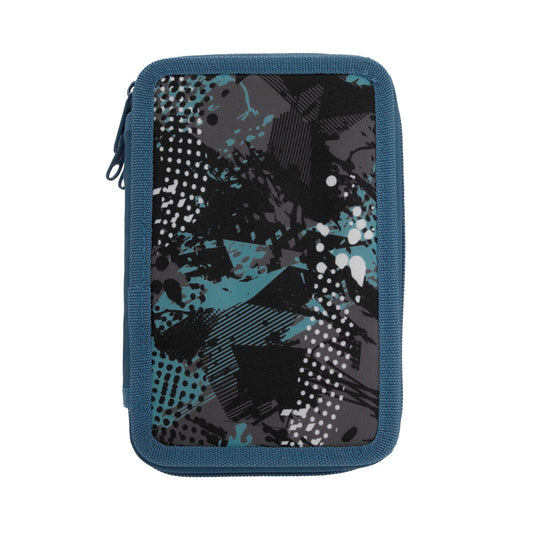 Idena Federmappe Triple Abstrakt 47 Teile