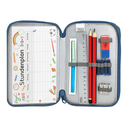 Idena Federmappe Triple Abstrakt 47 Teile