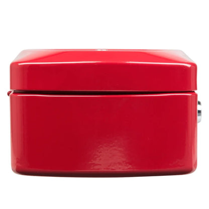 Idena Geldkassette 6", 155 x 120 x 90 mm, rot