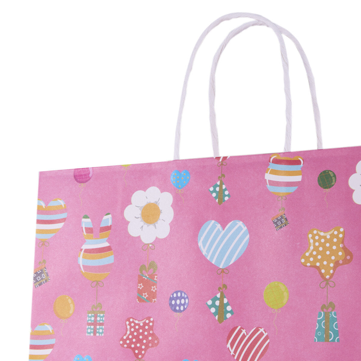 Idena Geschenktasche Kinder pink 28 x 28 x 15 cm