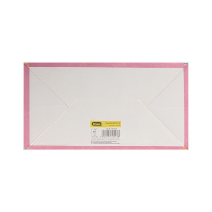 Idena Geschenktasche Kinder pink 28 x 28 x 15 cm