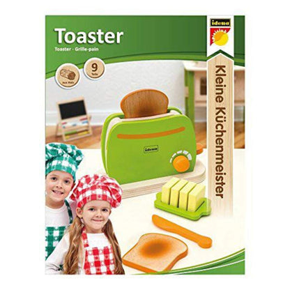 Idena Kleine Küchenmeister Toaster, 9-teilig