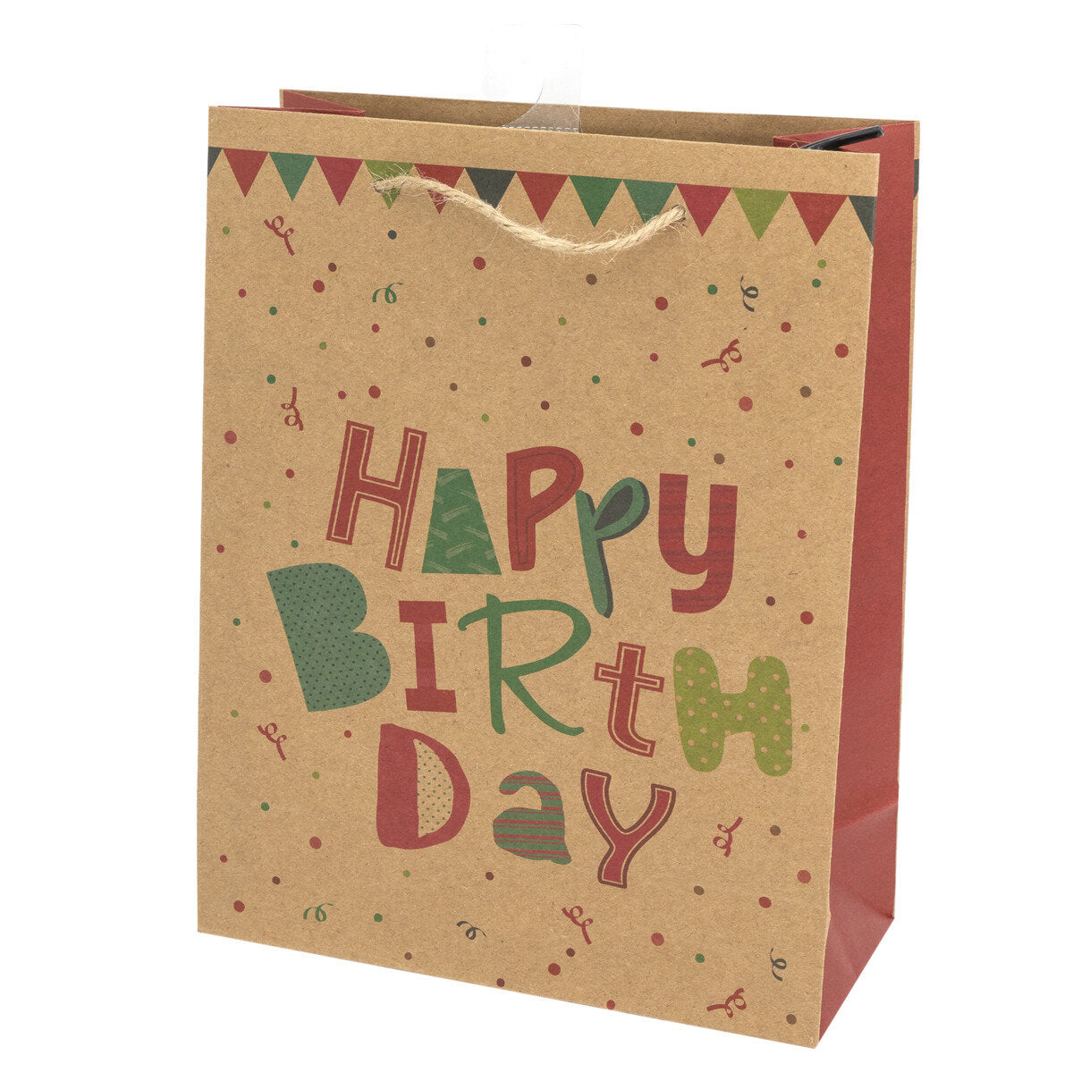 Idena Lacktasche "Happy Birthday", Größe M, 23 x 18 x 8 cm