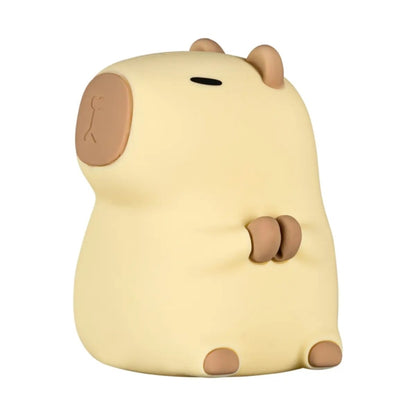 Idena LED Nachtlicht - Capy Bara mit Fernbedienung, weiß