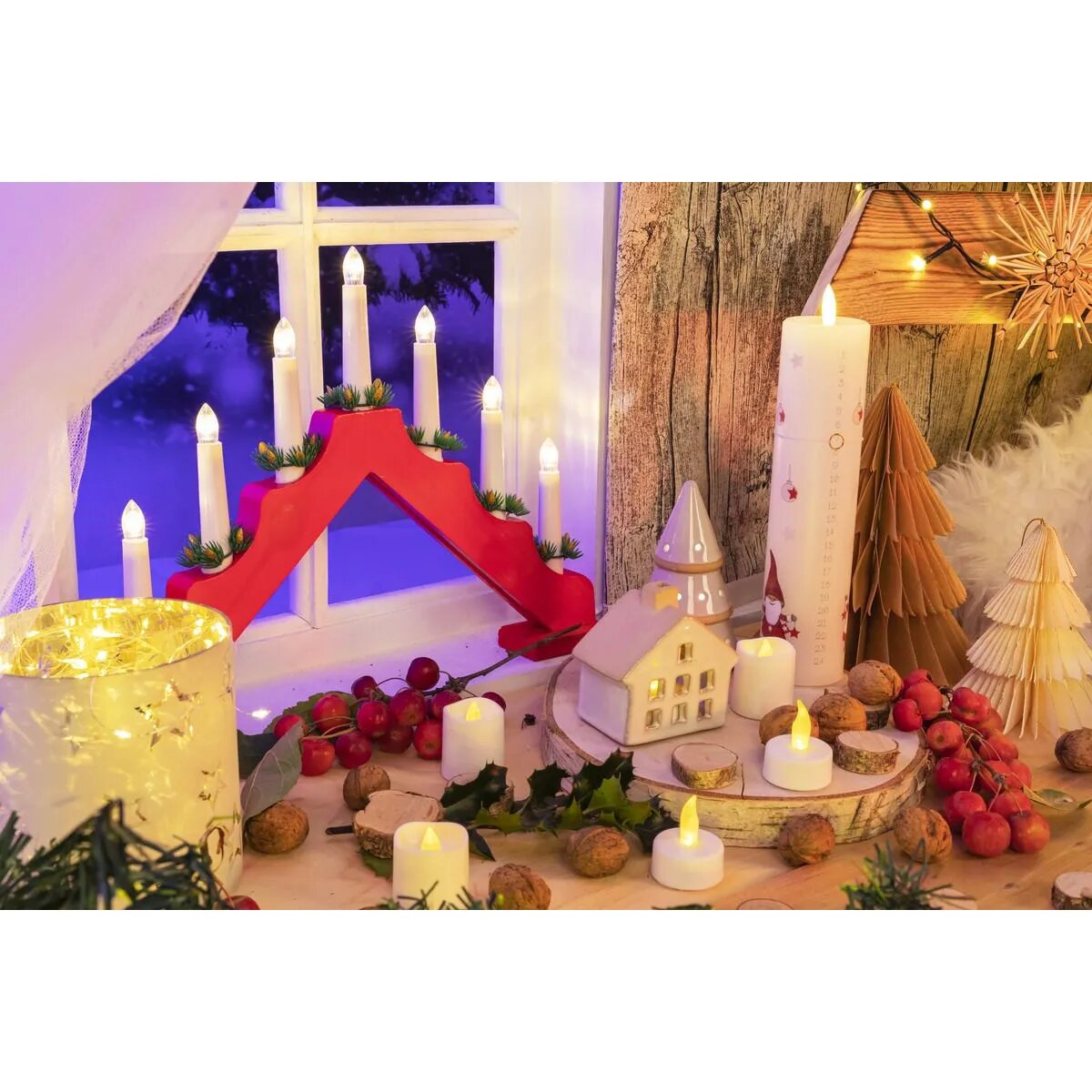 Idena LED Teelichter, 2 Stück