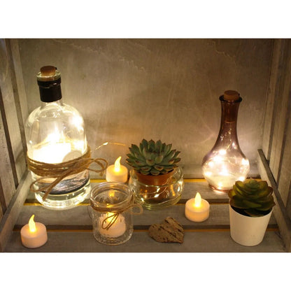 Idena LED Teelichter, 2 Stück