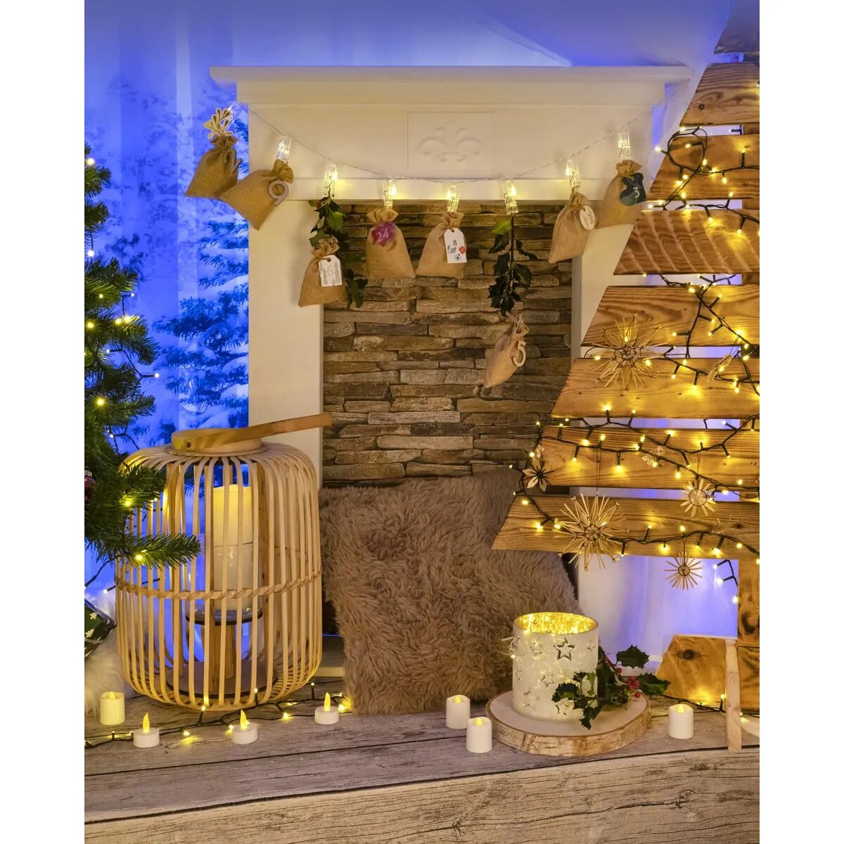 Idena LED Teelichter, 2 Stück