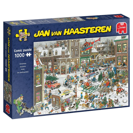 Jumbo Spiele Puzzle - Jan van Haasteren: Weihnachten, 1000 Teile