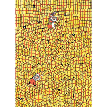 Jumbo Spiele Puzzle - Jan van Haasteren Expert: Geschenke in Hülle und Fülle, 500 Teile