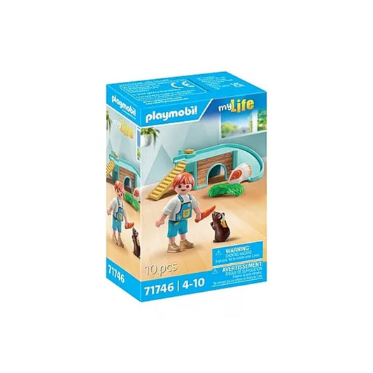 PLAYMOBIL® 71746 my Life Junge mit Meerschweinchen