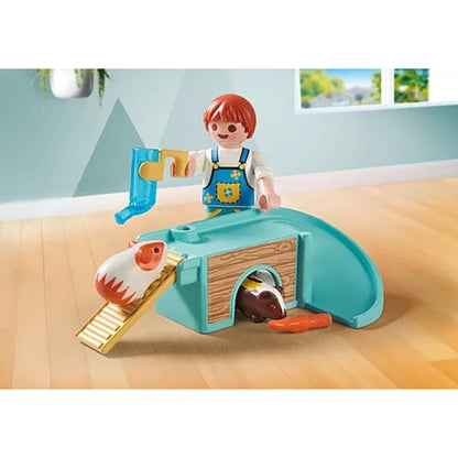 PLAYMOBIL® 71746 my Life Junge mit Meerschweinchen