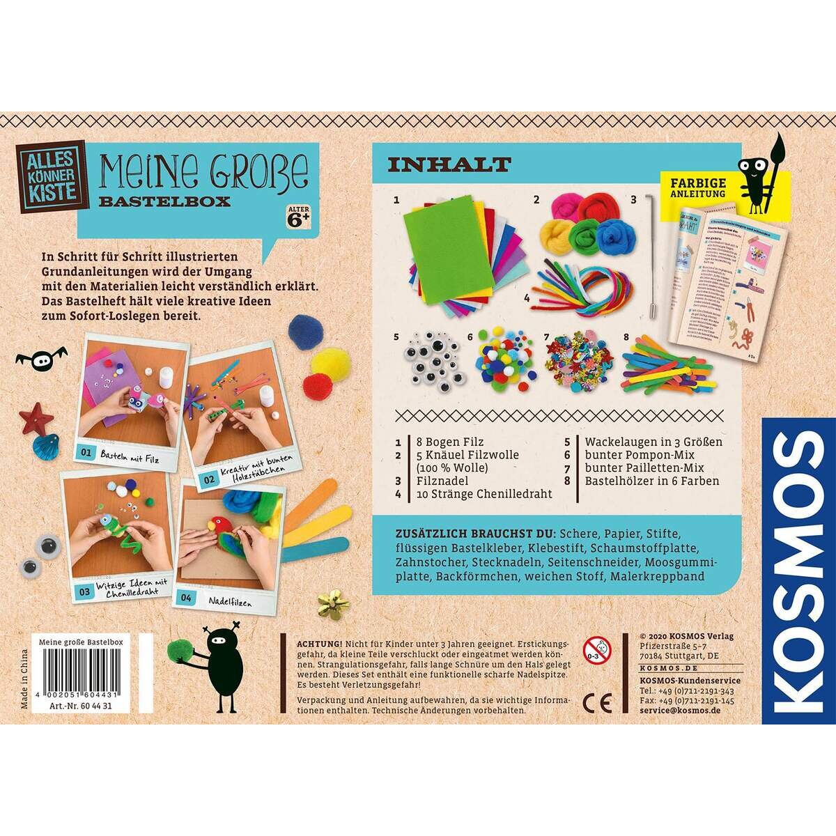 KOSMOS AllesKönnerKiste Meine große Bastelbox