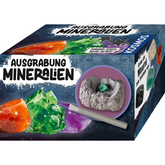 KOSMOS Ausgrabungsset Mineralien, sortiert