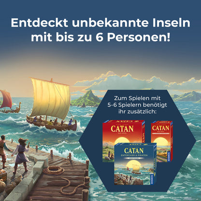 KOSMOS CATAN Entdecker & Piraten 5-6 Personen Erweiterung