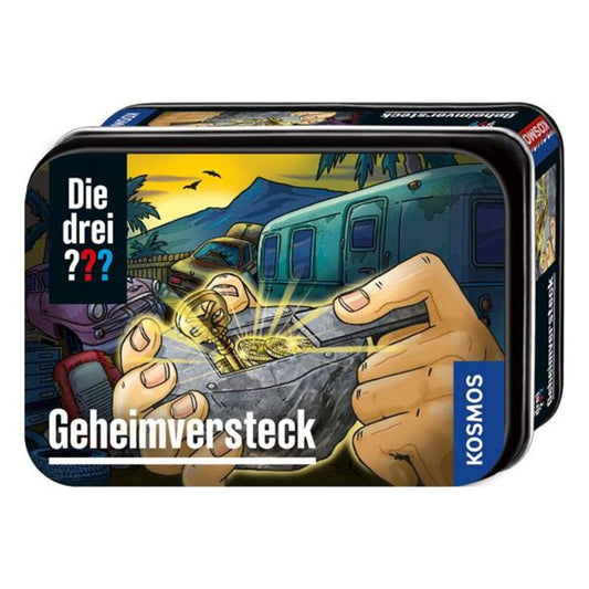 KOSMOS Die drei ??? Detektiv-Set - Geheimversteck Metalldose