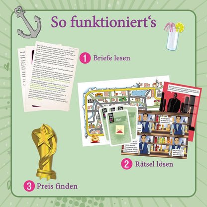 KOSMOS Die drei !!! Rätsel-Party