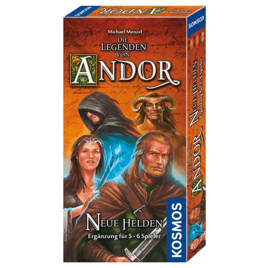 KOSMOS Die Legenden von Andor neue Helden, Brettspiel