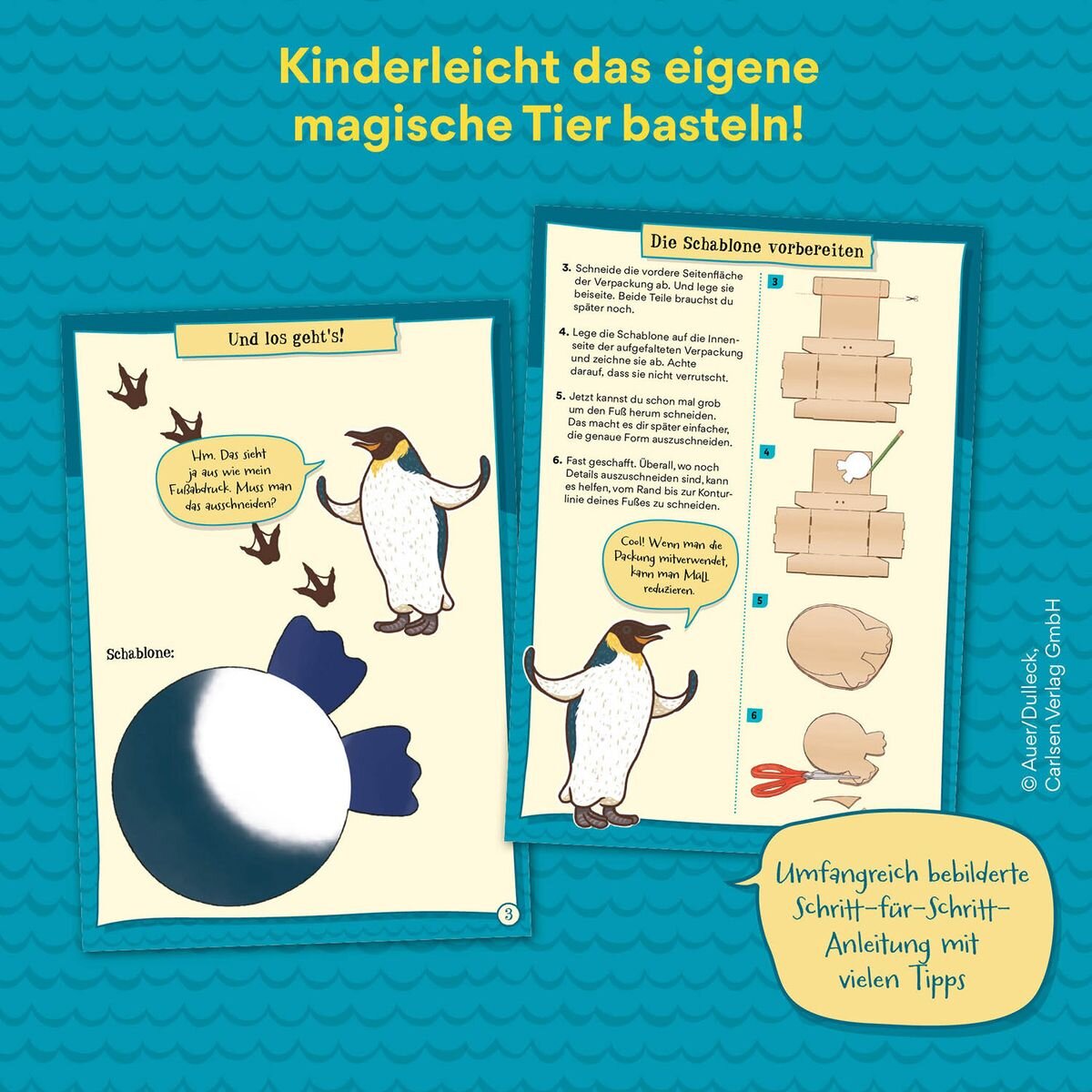 KOSMOS AllesKönnerKiste Die Schule der magischen Tiere - Gips-Spaß mit Juri