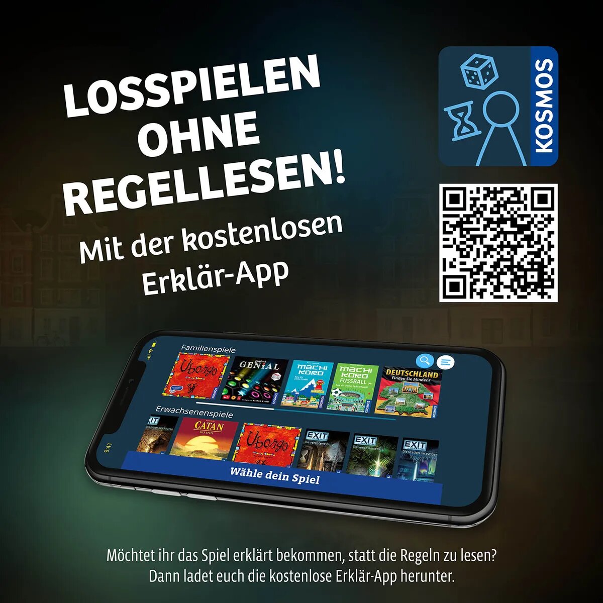 KOSMOS EXIT® - Das Spiel: Die Jagd durch Amsterdam