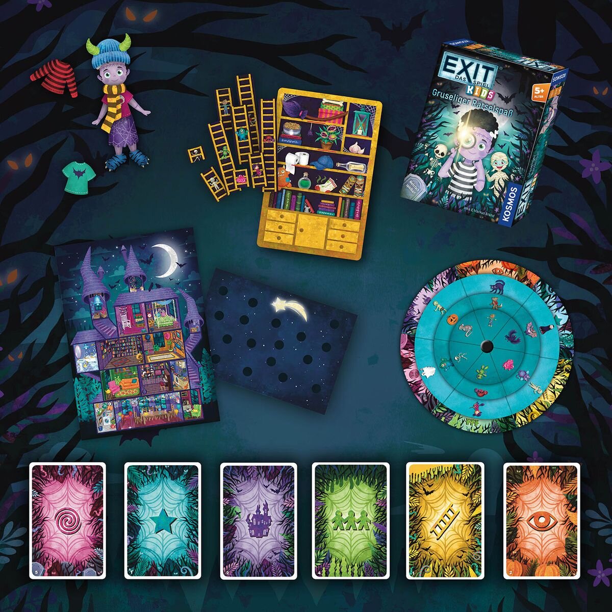 KOSMOS EXIT® Das Spiel - Kids: Gruseliger Rätselspaß